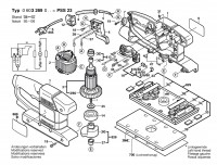 Bosch 0 603 289 003 Pss 23 Orbital Sander 230 V / Eu Spare Parts
